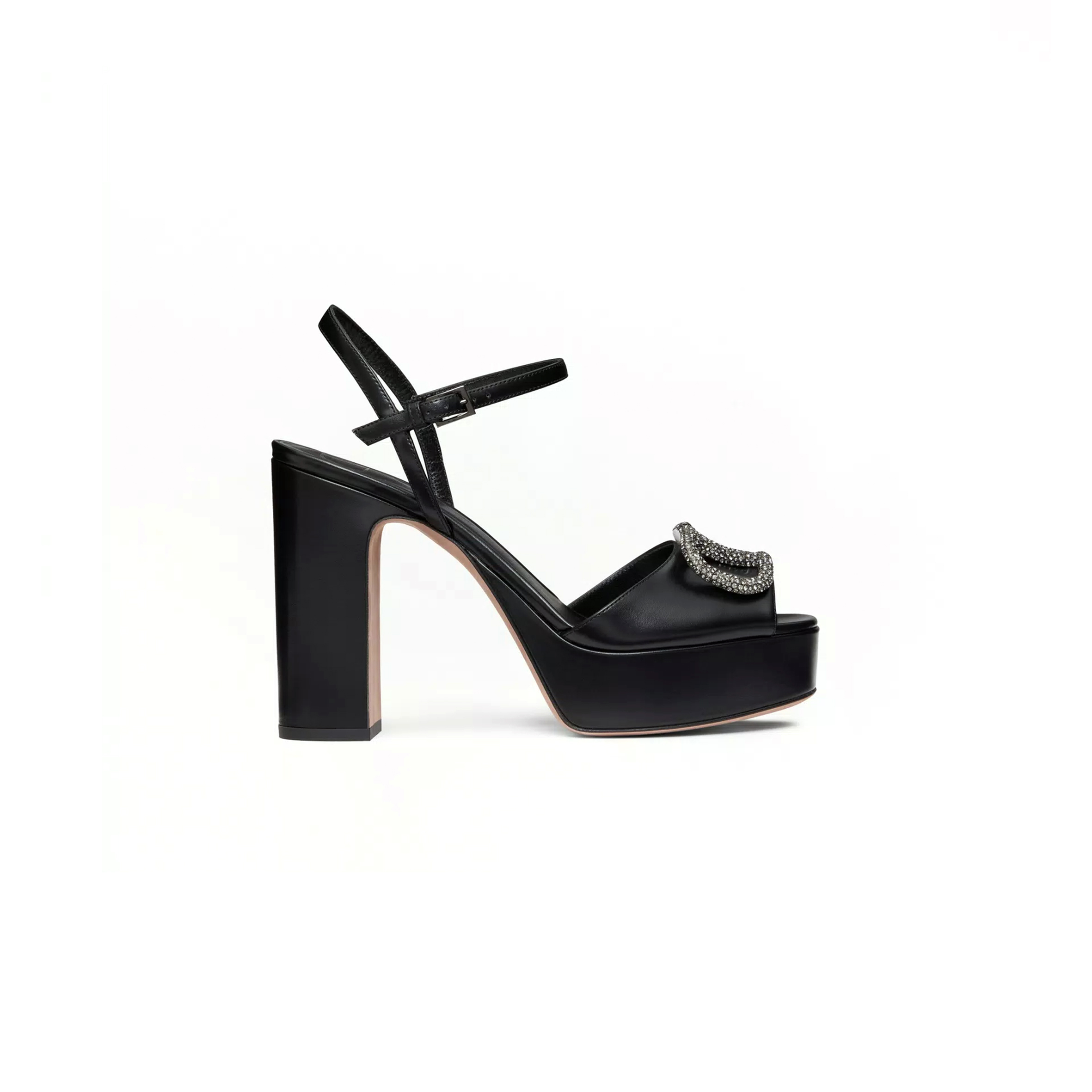 VALENTINO SANDAL WITH VLOGO SIGNATURE PLATFORM IN CALFSKIN 115MM 5W0S0FG2EST_249 VALENTINO SANDAL WITH VLOGO SIGNATURE PLATFORM IN CALFSKIN 115MM 5W0S0FG2EST_249